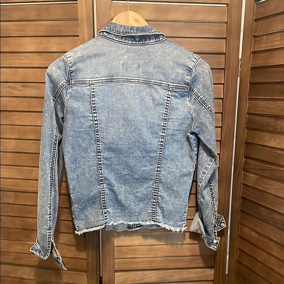 Kut from the Kloth Blue Jean Jacket - Picture 3 of 5